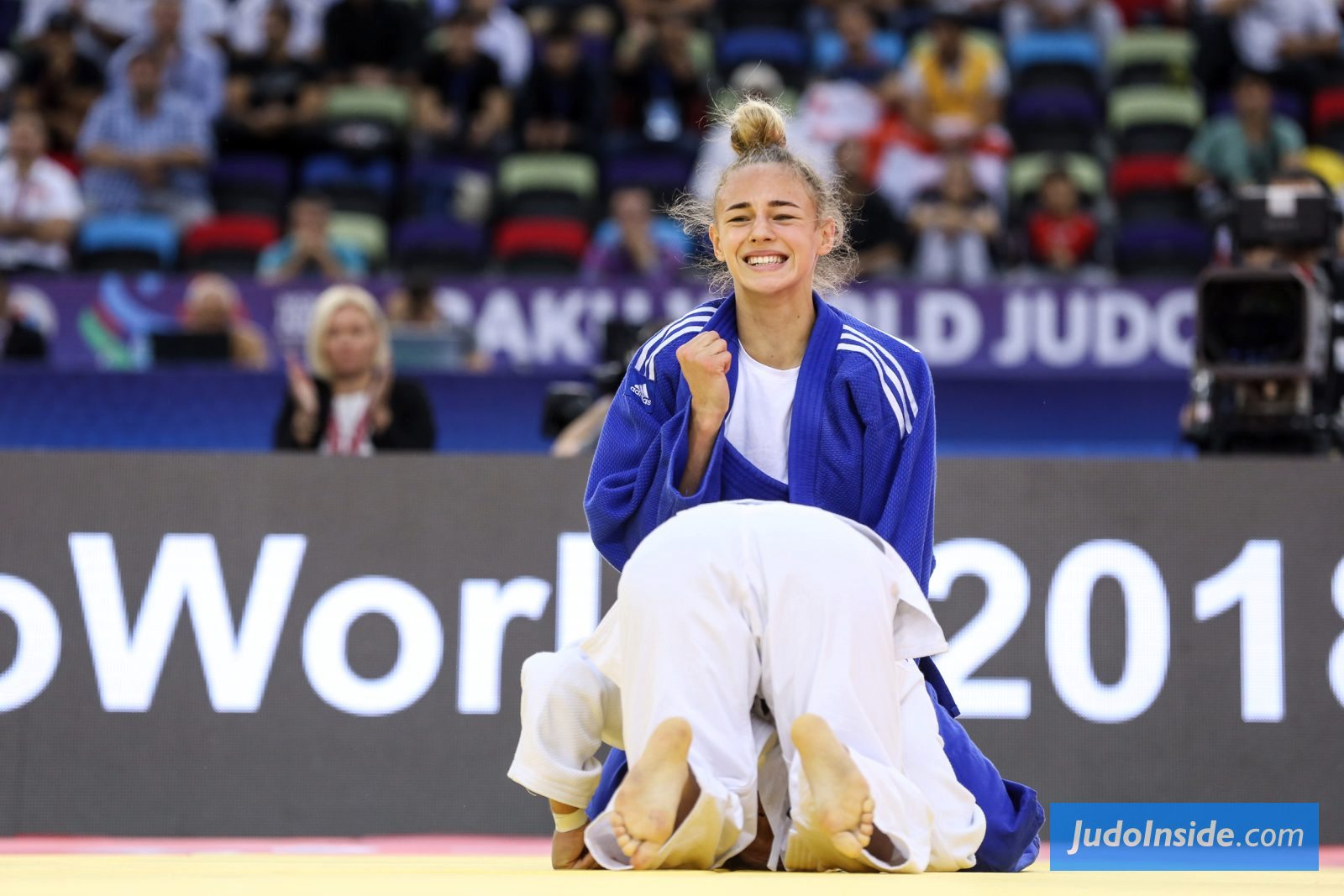 JudoInside - News - Daria Bilodid youngest ever Judo World Champion in