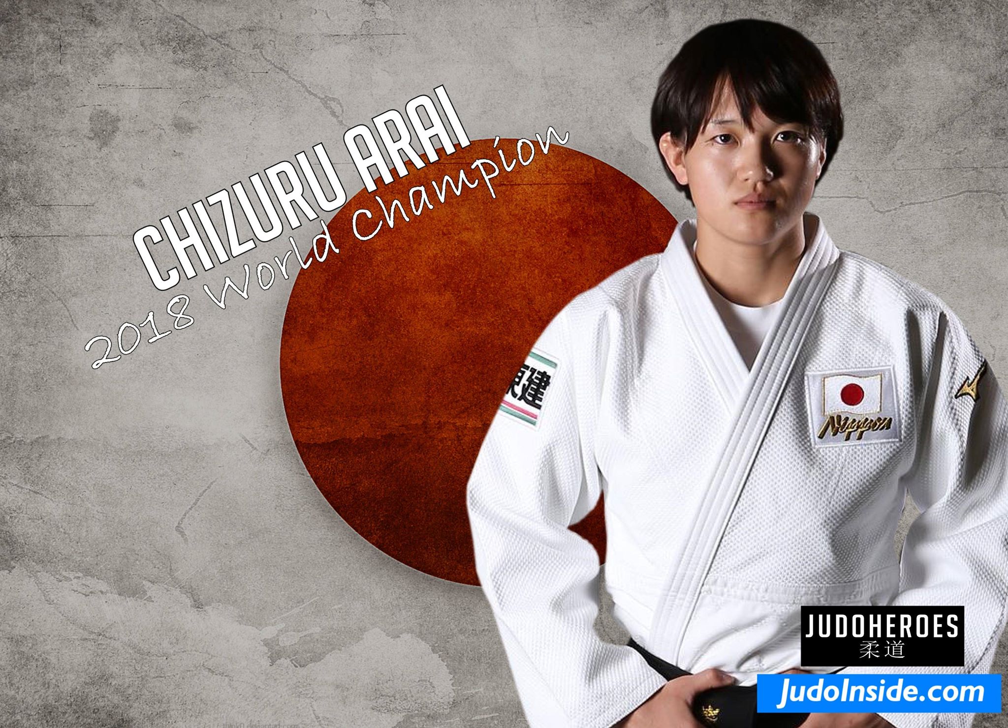 JudoInside - News - Chizuru Arai retains the world title U70kg