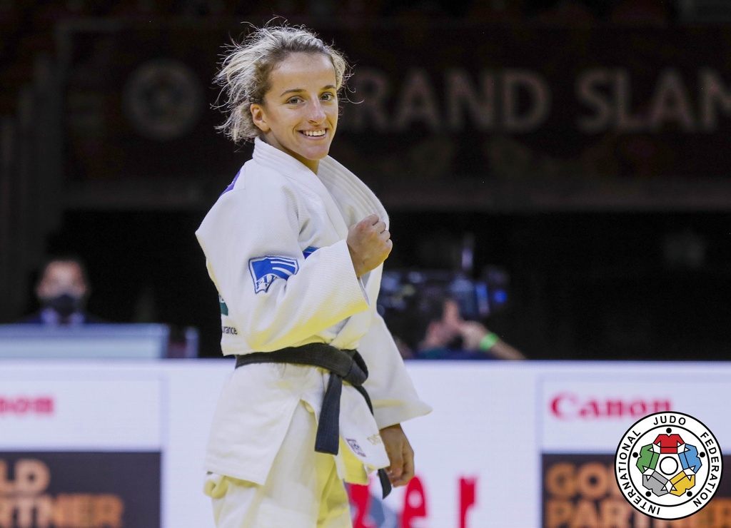 JudoInside - News - Distria Krasniqi full of confidence after Budapest gold