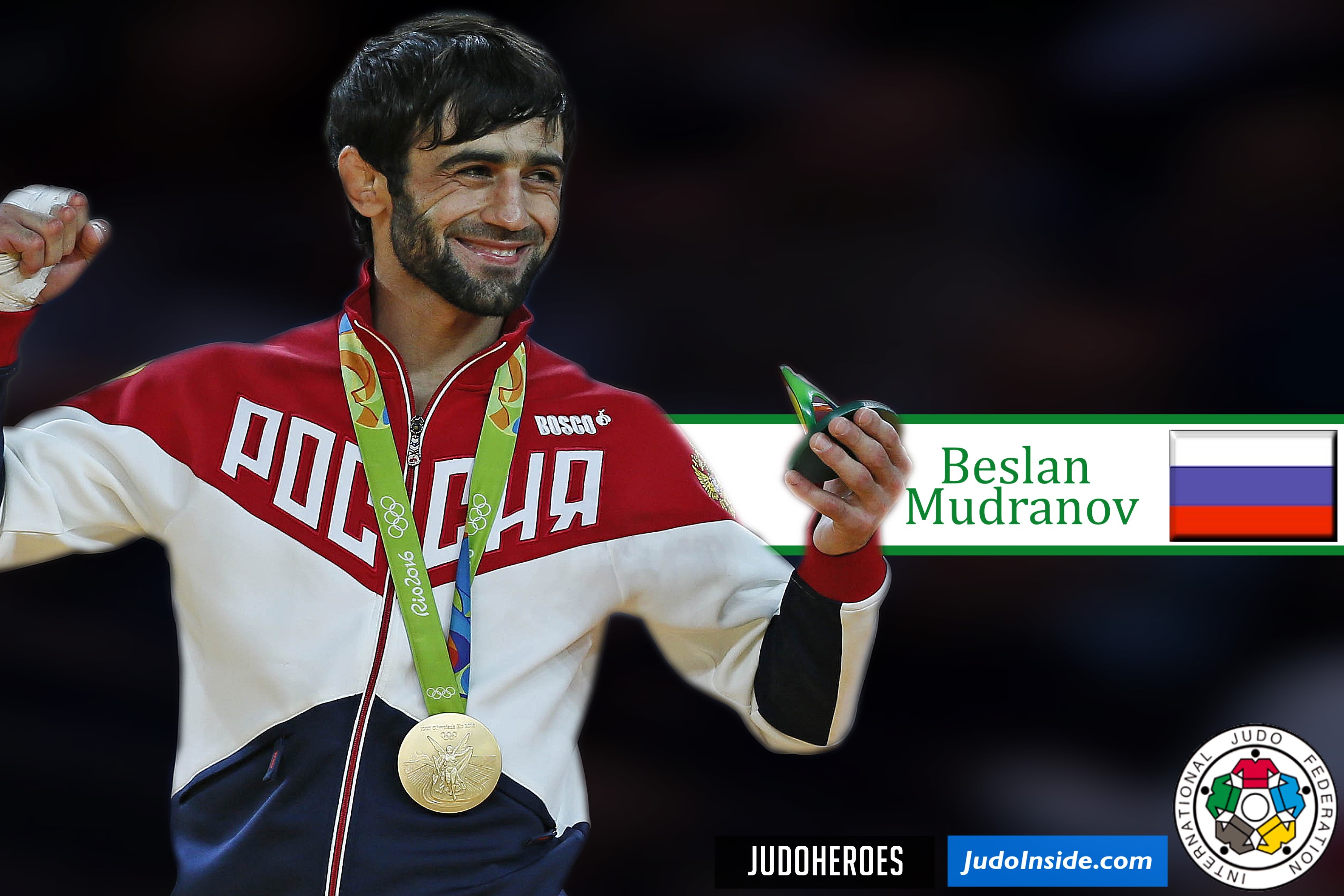 Rio-2016: Beslan Mudranov e a queda que valeu ouro no judô para o